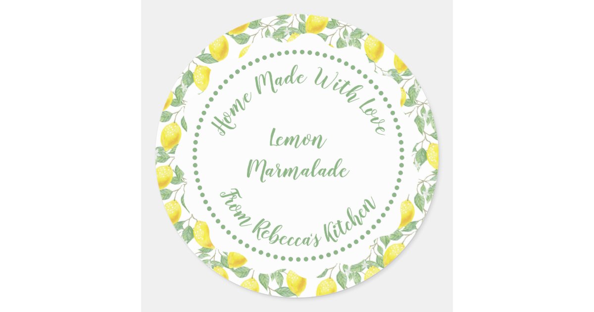 Made with love labels personalized uk