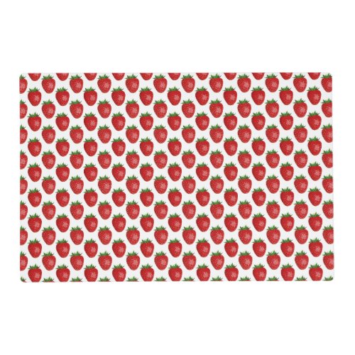 Homemade Jam Red and White Gingham Editable Label Placemat