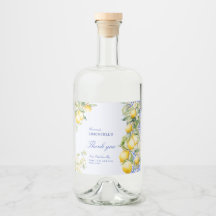 Homemade Limoncello Mediterranean Tile Thank you