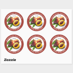 Homemade Peach Jam Labels | Zazzle