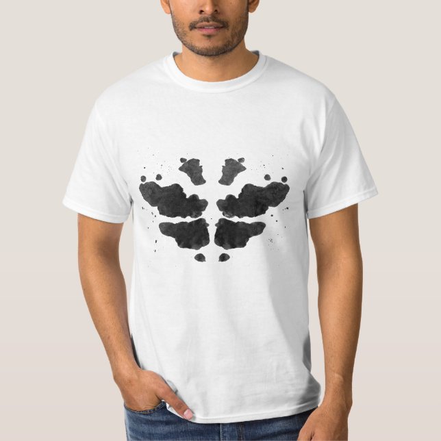 Homemade Rorschach Inkblot T-shirt (Front)