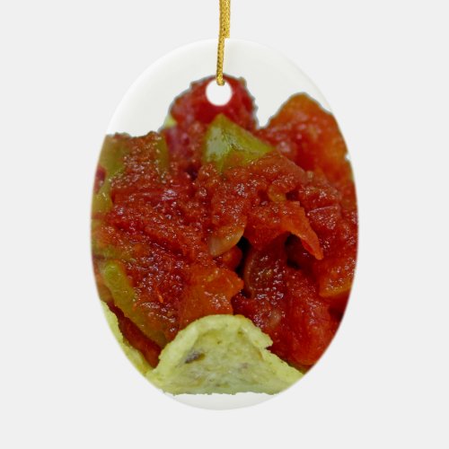 Homemade Salsa Ceramic Ornament