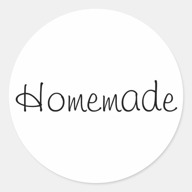 Homemade Simple Sticker (Front)