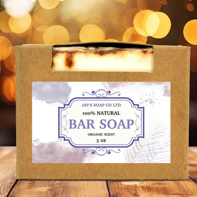 Homemade Soap Label Sticker Zazzle