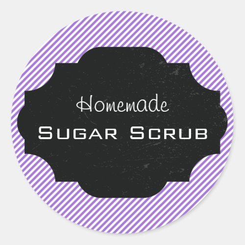 Homemade Sugar Scrub Label