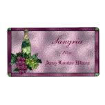 Homemade Wine Labels at Zazzle