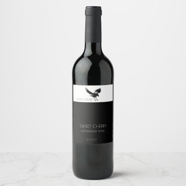 HOMEMADE WINE WINE LABEL (Front)