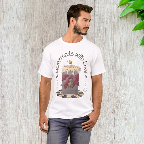 Homemade With Love Candle T_Shirt