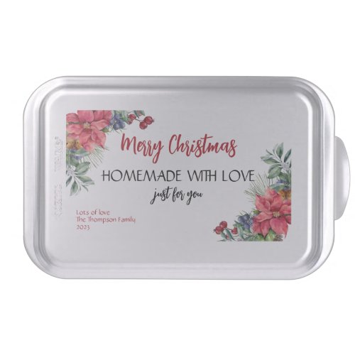 Homemade with Love Christmas Gift Cake Pan