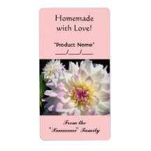 Homemade with Love Gift Labels From custom Family