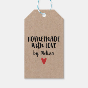 Homemade With Love Gift Tags