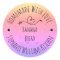 Homemade with Love Rainbow Kraft Paper |  Baking