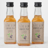 Homemade with love Sloe Gin label | Zazzle