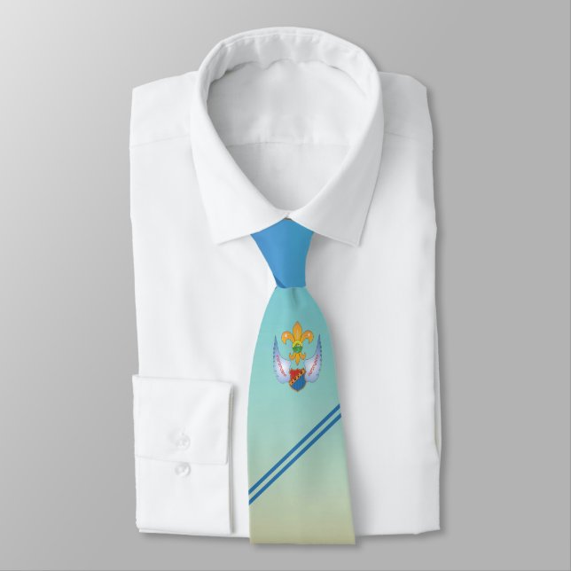 Homenetmen Հ.Մ.Ը.Մ. Neck Tie (Tied)