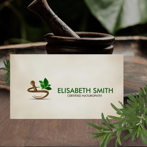 Homeopathy _ Herbal Medicine Professional Business Card