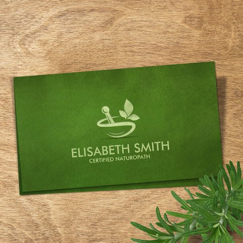 Homeopathy _ Herbal Medicine Professional  Business Card