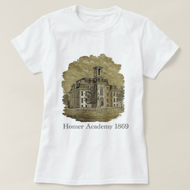 Homer Academy 1869 Soft Women's Tee (Design Front)