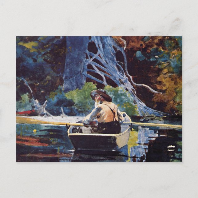 Homer - Adirondack Guide Postcard (Front)