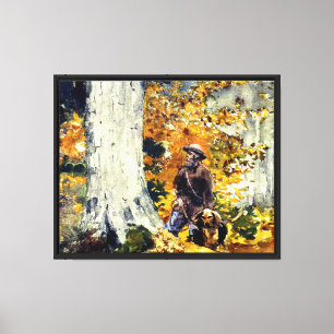 Homer - Adirondack Woods Canvas Print