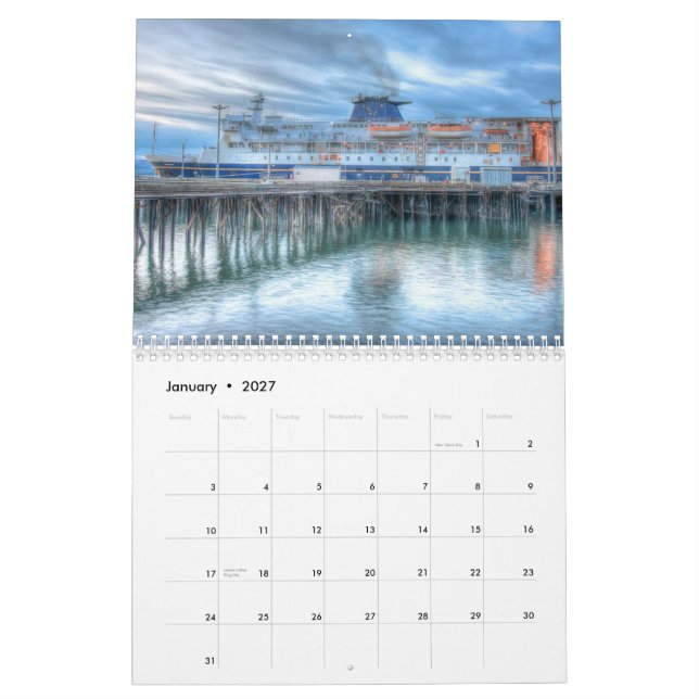 Homer Alaska Photo Wall Calendar 2013 (Jan 2027)