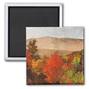 Homer - Autumn Treetops, famous painting Magnet