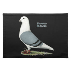 Homer Blue Saddle Cloth Placemat