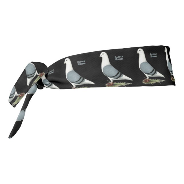 Homer Blue Saddle Tie Headband (Rotate 270)