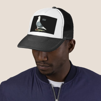 Homer Blue Saddle Trucker Hat