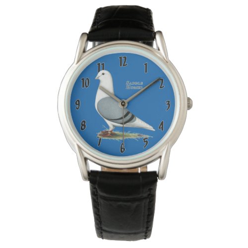 Homer Blue Saddle Watch