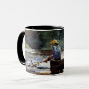 Homer - Boy Fishing, fine art, Mug