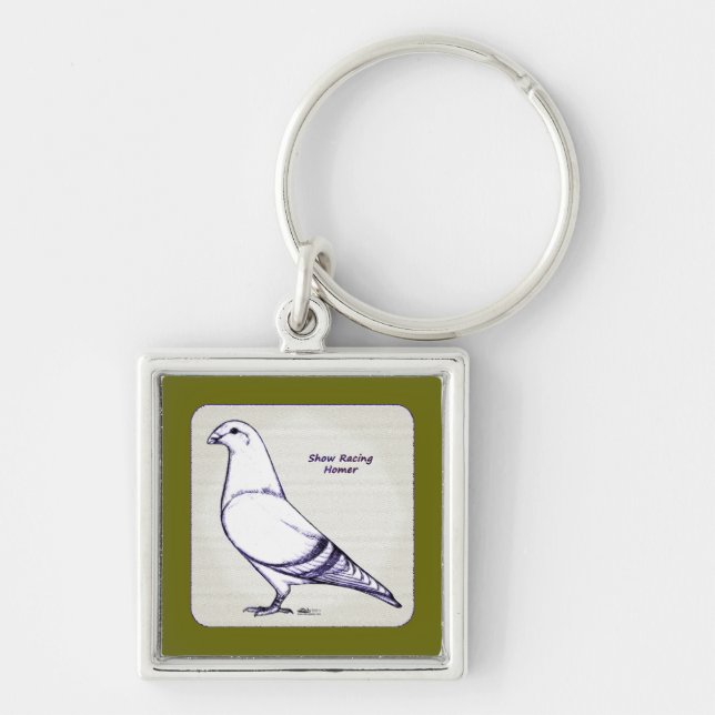 Homer Design Keychain (Front)