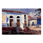 Homer - House, Santiago, Cuba Poster