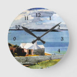 Homer - Inland Water, Bermuda, Round Clock