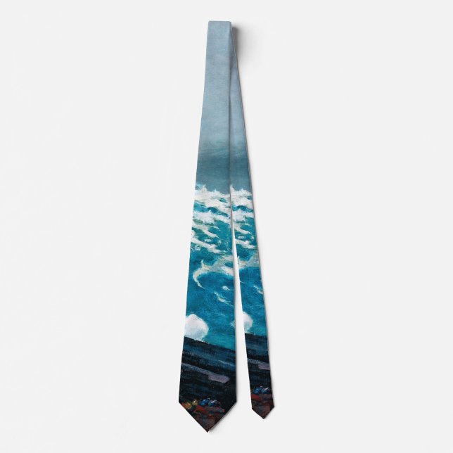 Homer - Northeaster, 1895 Neck Tie (Front)
