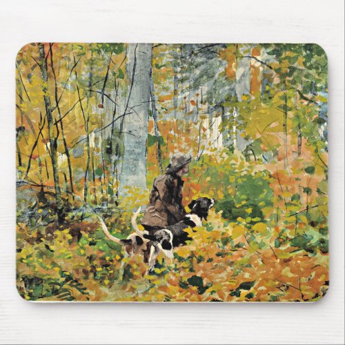 Homer _ On the Trail Mouse Pad