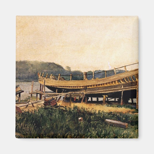 Homer - Shipbuilding, Ipswich Magnet (Front)