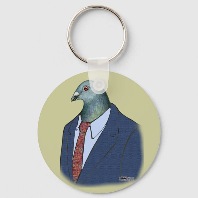 Homer Suit Keychain (Front)