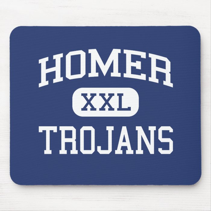 Homer   Trojans   Intermediate   Homer New York Mouse Pads