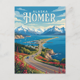 Homer USA Postcard