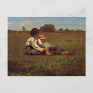 Homer Winslow Art Work Postcard