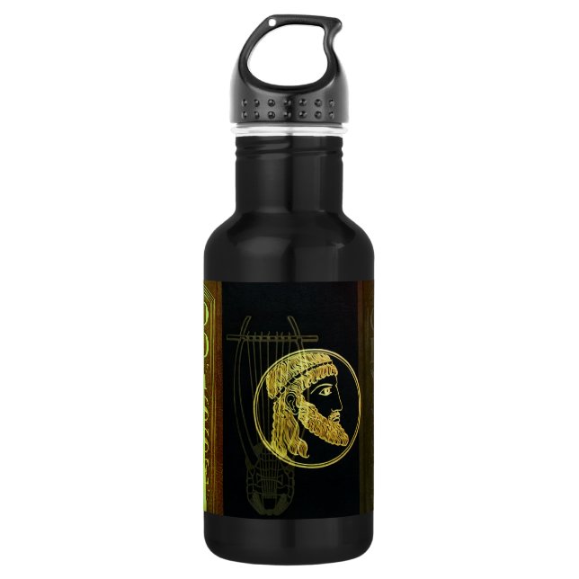 Homer's Odyssey Liberty Water Bottle (Front)