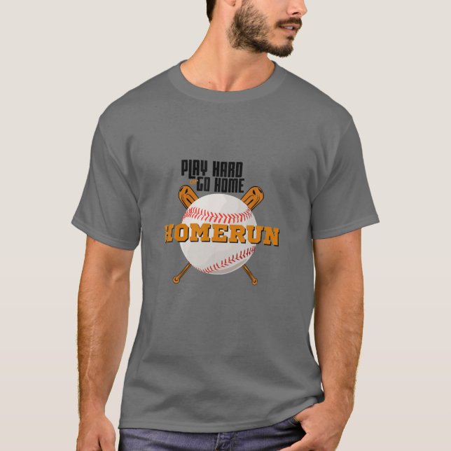 Homerun Football - Go Sports Funny Team Baseball P T-Shirt (Front)