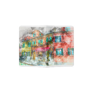 Homes in Burano Italy near Venice Passport Holder
