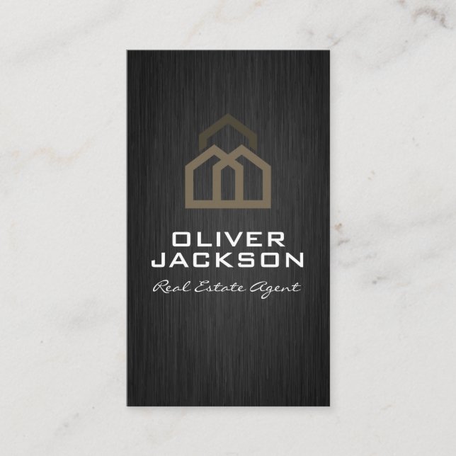 Homes Logo | Real Estate Business Card (Front)