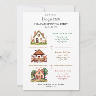 Homes Progressive Fellowship Dinner Invitation