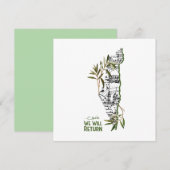 Homes Within the Map, Embraced by Olive Branches (Front/Back)