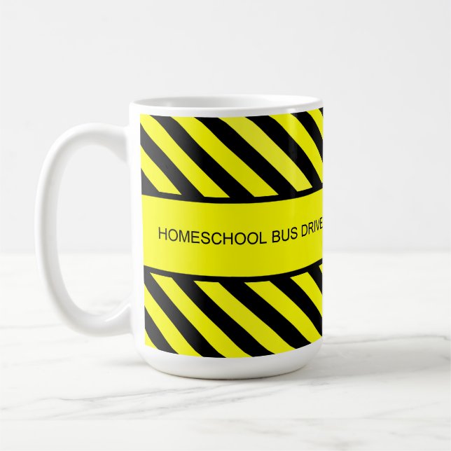 homeschool bus coffee mug (Left)