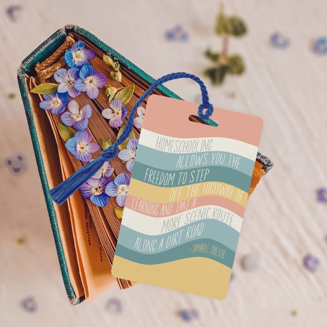 Homeschool Education Quote Bookmark Badge (Creator Uploaded)