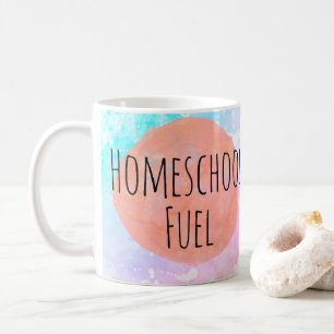 Homeschool Fuel Funny Mom Coffee Mug