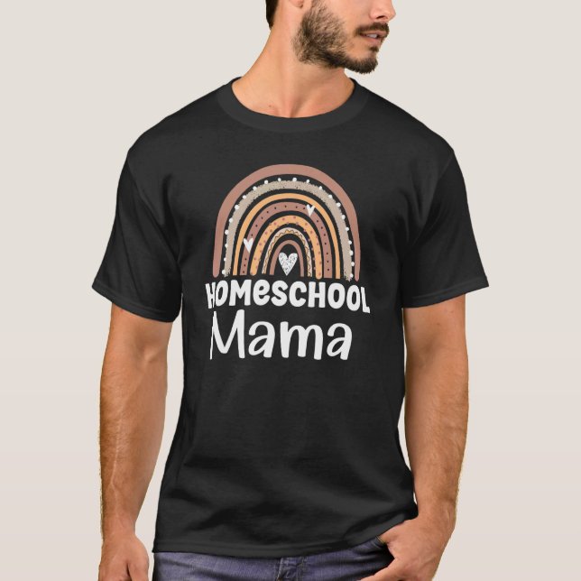 Homeschool mama Home Schooler First Day of School  T-Shirt (Front)
